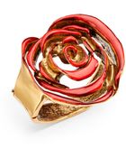 Oscar de la Renta Handcarved Rose Ring - Lyst