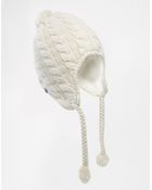 The North Face Fuzzy Earflap Beanie - Lyst
