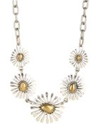 Lucky Brand Floral Collar Necklace - Lyst