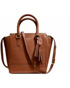 Coach Legacy Mini Tanner Leather Crossbody - Lyst