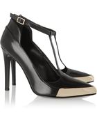 Jason Wu Polishedleather Tbar Pumps - Lyst