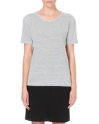 Etoile Isabel Marant Striped Linen T-shirt - Lyst
