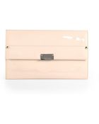 Jimmy Choo Large Patent Leather Clutch - Lyst
