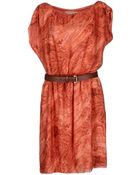 MICHAEL Michael Kors Short Dress - Lyst