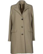 Eleventy Coat - Lyst