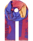 Vivienne Westwood Flag Scarf - Lyst