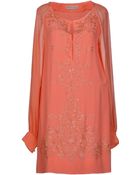 Emilio Pucci Short Dress - Lyst