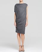 La't By L'agence Dress Sleeveless Drape - Lyst