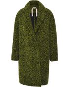 No 21 Marian Wool-Blend Knit Coat - Lyst