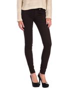 Henry & Belle Coated Super Skinny W/ Zipper - Lyst