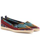 Nicholas Kirkwood Embroidered Espadrille Slippers - Lyst