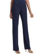 Ralph Lauren Lauren Petites Cotton Straight Leg Pants - Lyst