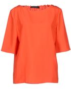 Cedric Charlier Blouse - Lyst