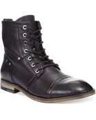 Guess Eagan Cap-Toe Boots - Lyst
