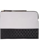 French Connection Motley Studded Clutch - Lyst