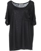 Balmain Short Sleeve Tshirt - Lyst