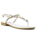 Michael Kors Hartley Braided Flat Sandal - Lyst