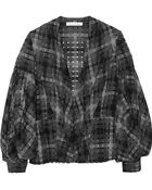 Oscar de la Renta Cutout Wool-Blend Jacket - Lyst