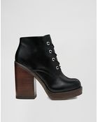 Asos Exterminator Ankle Boots - Lyst