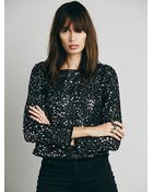 Free People Womens Step To The Back Top - Lyst