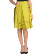 Vivienne Westwood Anglomania Knee Length Skirt - Lyst