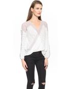 Free People Valley City Top - Ivory - Lyst