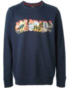 Paul Smith Colorado Print Sweatshirt - Lyst