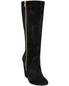 Steve Madden Joan Tall Zip Boots - Lyst