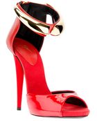 Giuseppe Zanotti Metallic Detail Stiletto Sandal - Lyst