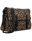 Alice + Olivia Scarlet Messenger Leopard Print Bag - Lyst
