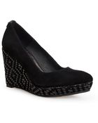 Elliott Lucca Dolce Suede Wedges - Lyst