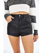 BDG Leather Short - Lyst