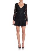 Sam & Lavi Leah Floral Lace Dress - Lyst