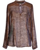 Massimo Alba Blouse - Lyst