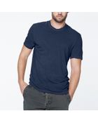 James Perse Spaced Jersey Crew Neck - Lyst