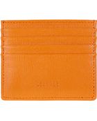 Barneys New York Saffianoleather Credit Card Case - Lyst