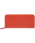Marc By Marc Jacobs Sophisticato Slim Zip Around - Lyst