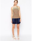 See By ChloƩ Printed Tank - Lyst
