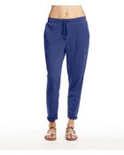 Michael Stars Drawstring Pant With Roll Cuff - Lyst