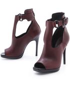 McQ by Alexander McQueen Lara Buckle Sandals Black - Lyst