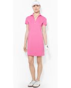 Ralph Lauren Golf Stretch-Cotton Polo Dress - Lyst