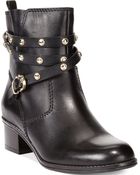 Bandolino Cameria Stud Booties - Lyst