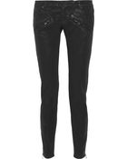 Balmain Low-Rise Skinny Jeans - Lyst