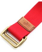 Polo Ralph Lauren Red Fabric Belt - Lyst