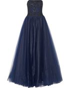 Notte By Marchesa Embellished Tulle Gown - Lyst