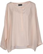 Emporio Armani Blouse - Lyst