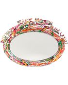 Benedetta Bruzziches Mirror On Multicolor Brass Clutch - Lyst