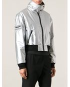 Opening Ceremony Dkny Logo Cropped Jacket - Lyst