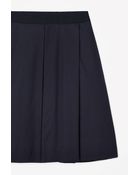 Cos Textured Pleat Skirt - Lyst