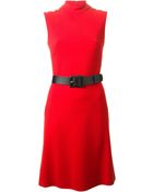 Gucci Belted Dress - Lyst